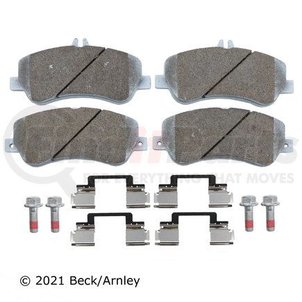 085-6998 by BECK ARNLEY - PREMIUM ASM PADS W / HARDWARE