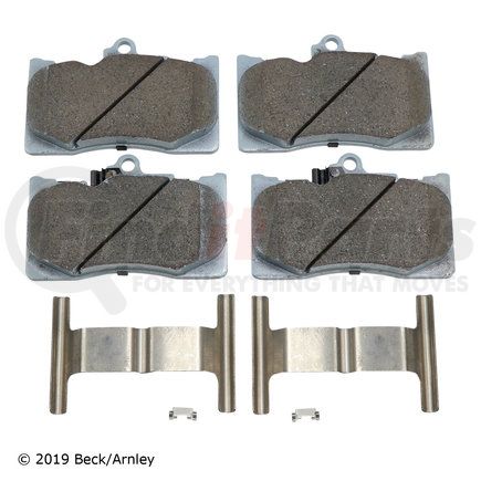 085-6996 by BECK ARNLEY - PREMIUM ASM PADS W / HARDWARE