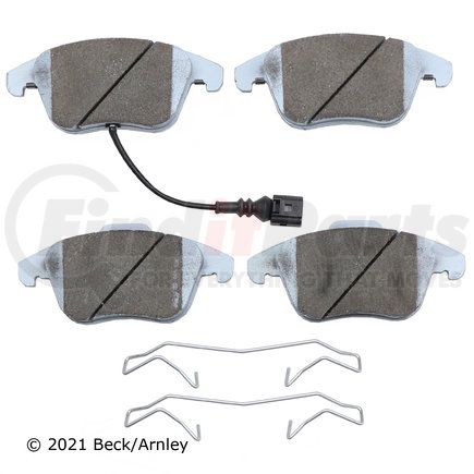 085-6979 by BECK ARNLEY - PREMIUM ASM PADS W / HARDWARE