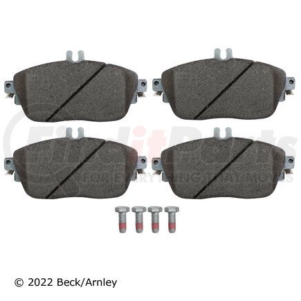 085-7032 by BECK ARNLEY - PREMIUM ASM PADS W / HARDWARE