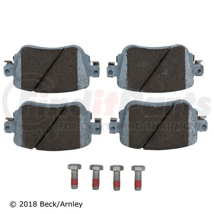 085-7001 by BECK ARNLEY - PREMIUM ASM PADS W / HARDWARE