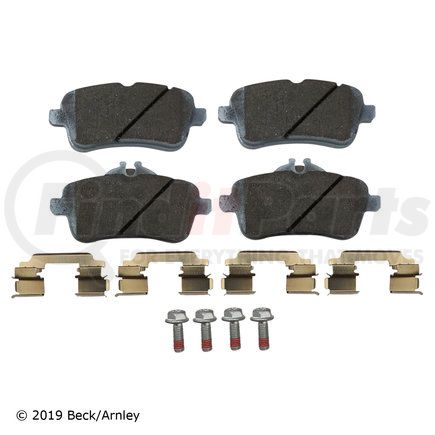 085-7003 by BECK ARNLEY - PREMIUM ASM PADS W / HARDWARE