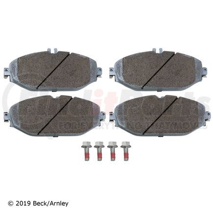 085-7016 by BECK ARNLEY - PREMIUM ASM PADS W / HARDWARE