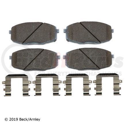 085-7097 by BECK ARNLEY - PREMIUM ASM PADS W / HARDWARE