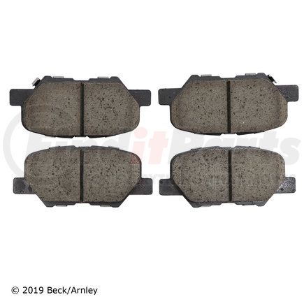 089-1960 by BECK ARNLEY - PREMIUM BRAND BRAKE PADS