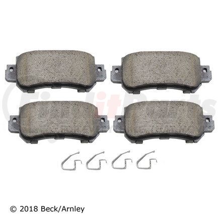 089-1964 by BECK ARNLEY - PREMIUM BRAND BRAKE PADS