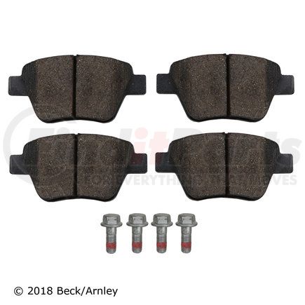 089-1940 by BECK ARNLEY - PREMIUM BRAND BRAKE PADS