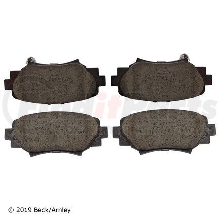 089-1982 by BECK ARNLEY - PREMIUM BRAND BRAKE PADS