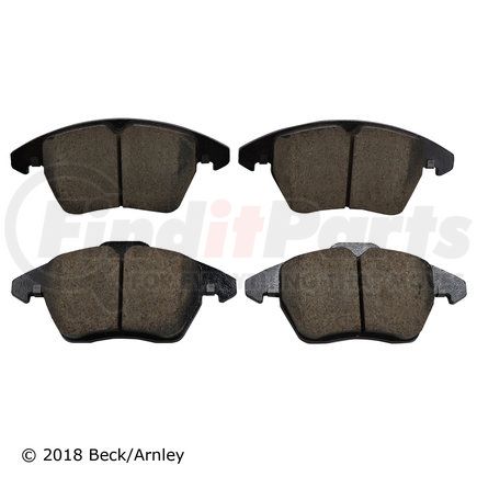 089-1978 by BECK ARNLEY - PREMIUM BRAND BRAKE PADS