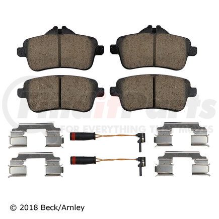 089-2003 by BECK ARNLEY - PREMIUM BRAND BRAKE PADS