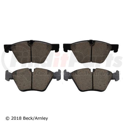 089-1992 by BECK ARNLEY - PREMIUM BRAND BRAKE PADS