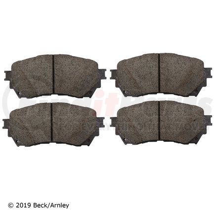 089-1991 by BECK ARNLEY - PREMIUM BRAND BRAKE PADS