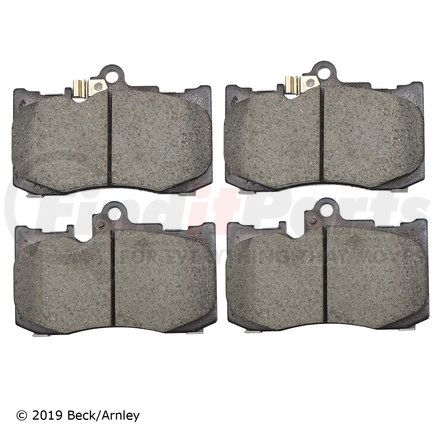 089-2013 by BECK ARNLEY - PREMIUM BRAND BRAKE PADS