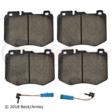 089-2015 by BECK ARNLEY - PREMIUM BRAND BRAKE PADS