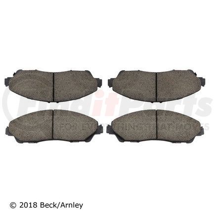 089-2005 by BECK ARNLEY - PREMIUM BRAND BRAKE PADS