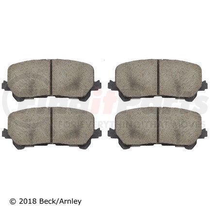 089-2006 by BECK ARNLEY - PREMIUM BRAND BRAKE PADS