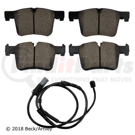 089-2010 by BECK ARNLEY - PREMIUM BRAND BRAKE PADS