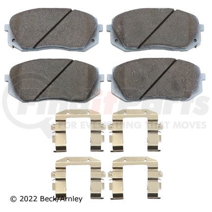 085-7048 by BECK ARNLEY - PREMIUM ASM PADS W / HARDWARE