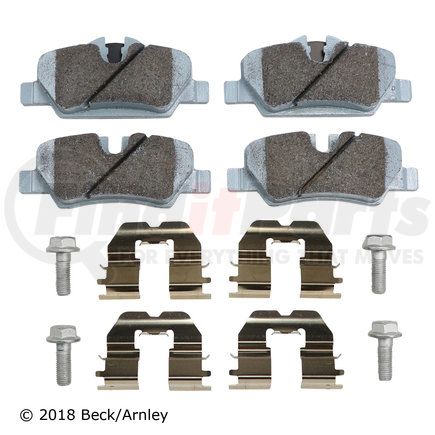 085-7068 by BECK ARNLEY - PREMIUM ASM PADS W / HARDWARE