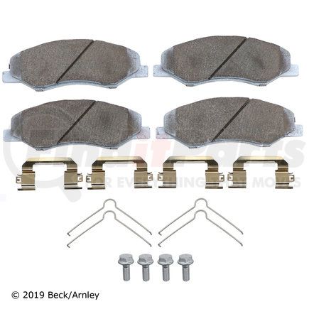 085-7091 by BECK ARNLEY - PREMIUM ASM PADS W / HARDWARE