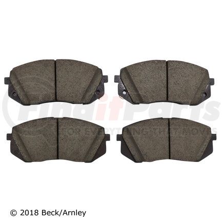 089-2050 by BECK ARNLEY - PREMIUM BRAND BRAKE PADS