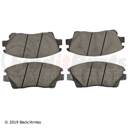 089-2051 by BECK ARNLEY - PREMIUM BRAND BRAKE PADS