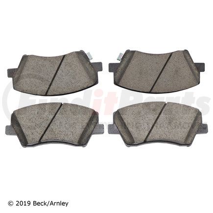 089-2072 by BECK ARNLEY - PREMIUM BRAND BRAKE PADS