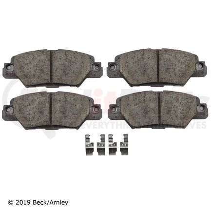 089-2082 by BECK ARNLEY - PREMIUM BRAND BRAKE PADS