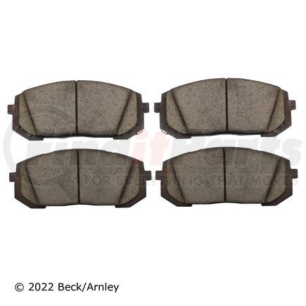 089-2125 by BECK ARNLEY - PREMIUM BRAND BRAKE PADS