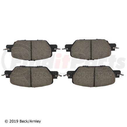 089-2064 by BECK ARNLEY - PREMIUM BRAND BRAKE PADS