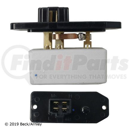 204-0032 by BECK ARNLEY - BLOWER MOTOR RESISTOR