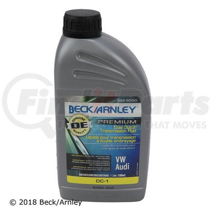 252-5000 by BECK ARNLEY - PREMIUM DUAL CLUTCH FLUID-DC-1