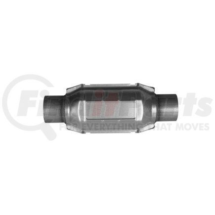 602214 by ANSA - Federal / EPA Catalytic Converter - Universal Pre-OBDII Standard Duty - 2.00" ID Neck / 2.00" ID Neck; Round; 5.9L / 5500; O2 Port: None