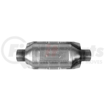 608205 by ANSA - Federal / EPA Catalytic Converter - Universal OBDII - 2.25" ID Neck / 2.25" ID Neck; Oval; 5.9L / 6515; O2 Port: 1 - Pass. side
