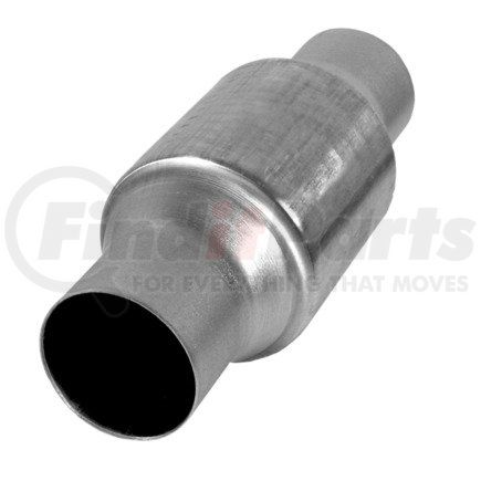 608385 by ANSA - Federal / EPA Catalytic Converter - Universal OBDII Spun - 2.25" ID Neck / 2.25" ID Neck; Round; 5.9L / 6000; O2 Port: None