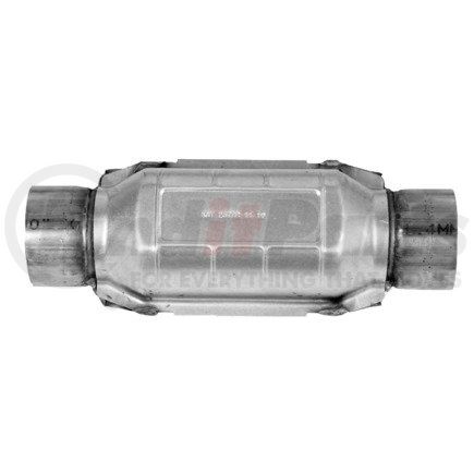 608417 by ANSA - Federal / EPA Catalytic Converter - Universal OBDII Enhanced - 2.50" ID Neck / 2.50" ID Neck; Round; 5.9L / 6250; O2 Port: None