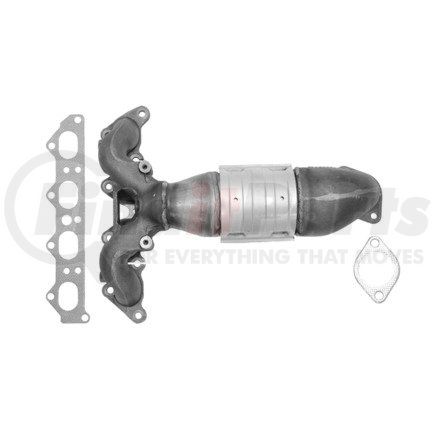 641312 by ANSA - Federal / EPA Catalytic Converter - Direct Fit w/ Integrated Manifold