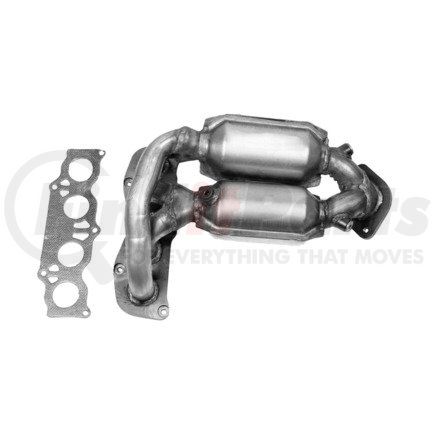 642094 by ANSA - Federal / EPA Catalytic Converter - Direct Fit w/ Integrated Manifold