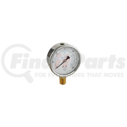 P562685 by DONALDSON - Hydraulic Pressure Gauge - 4.17 in. dia., Bottom, 1/2 NPT thread size, BAR: 0 - 350 / PSI: 0 - 5000 Pressure Range