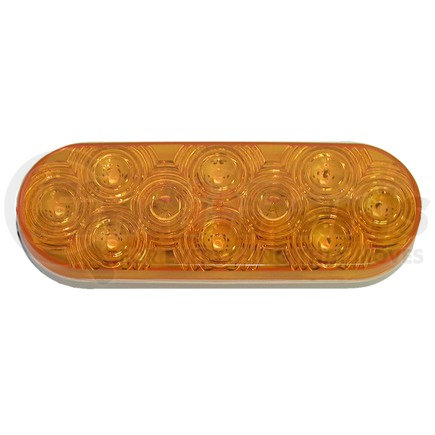 M2875A-2P by PETERSON LIGHTING - 2875-2 Oval Amber Auxiliary/Clearance/Marker Light