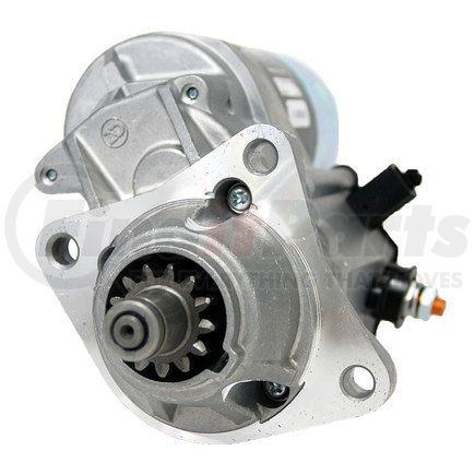 028080-5884 by DENSO - Starter - R Model, 12V, 13 Teeth, Clcokwise, Unthreaded, 3-Bolt Mounting