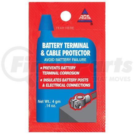 BT-1A by AGS COMPANY - Battery Terminal Protector Dielectric Grease, Pouch, 4 g, 1000