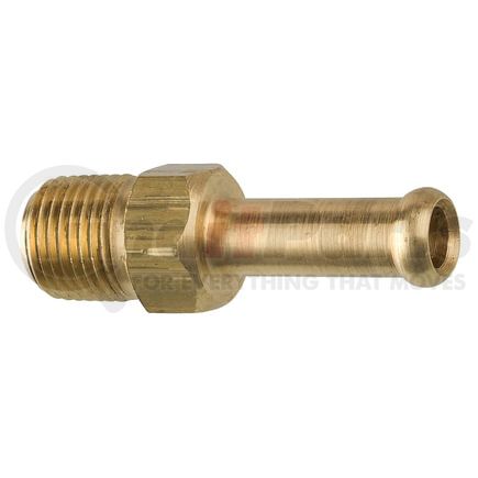 CHF-11B by AGS COMPANY - Brass Rigid Male Hose Clamp, 1/4 Hose, Male (1/8-27 NPT), 1/bag