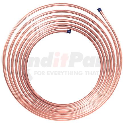 CNC-625 by AGS COMPANY - NiCopp Nickel/Copper Brake/Fuel/Transmission Line Tubing Coil, 3/8 x 25ft