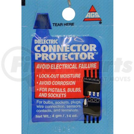 CP-1A by AGS COMPANY - Connector Protector Dielectric Grease, Pouch, 4 g, 1000