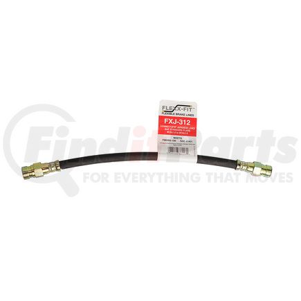 FXJ-312 by AGS COMPANY - Japanese Flexible Brake Line 3/16 x 12