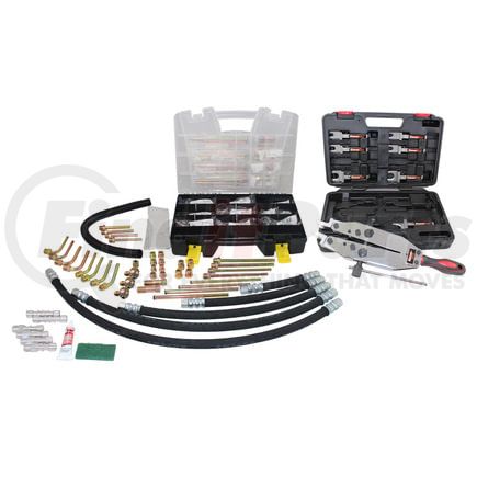 PSRK-1 by AGS COMPANY - Power Steering, Repair Kit, Master Kit (includes tacklebox, hoses, and tool)