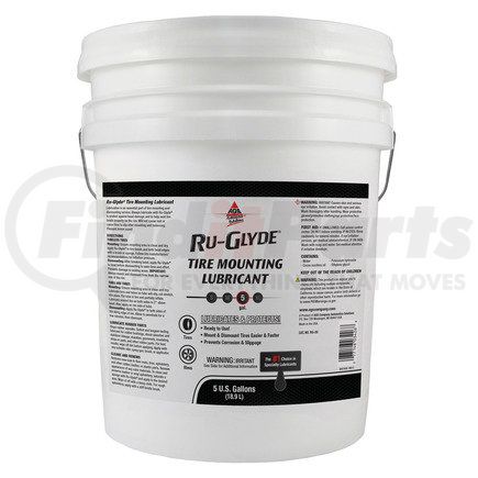 RG-20 by AGS COMPANY - Ru-Glyde Tire Mounting and Rubber Lubricant, Pail, 5 gal