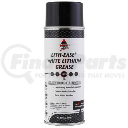 WL-16 by AGS COMPANY - Lith-Ease White Lithium Grease, Aerosol, 10.25 oz, Hardware