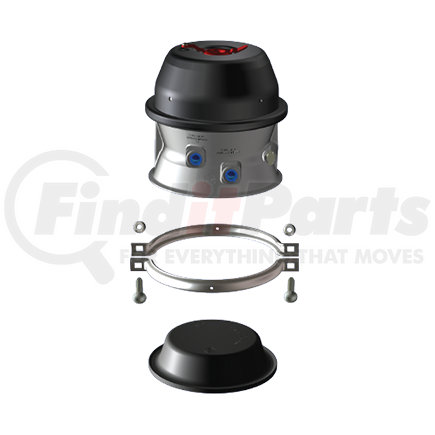 3226008 by MGM BRAKES - Air Brake Spring Brake - 3226 Series, Piggyback Plus Kit, Model TR2430LP3HD